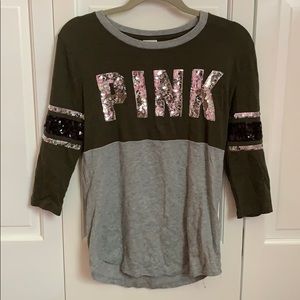 PINK long sleeve top